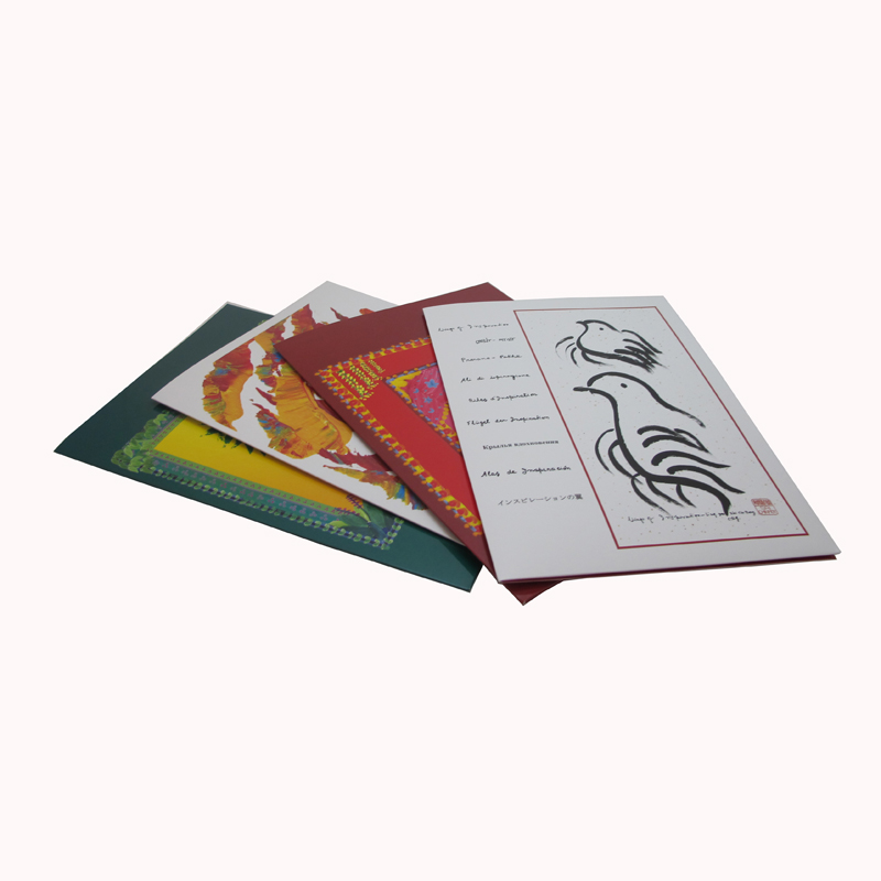 Manufacture Custom Waterproof folder A4 Paper File A5 A6 Folding File Folder with Pocket for Document